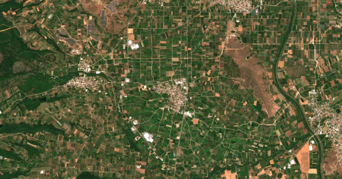 Mapa por satélite de Episkopí