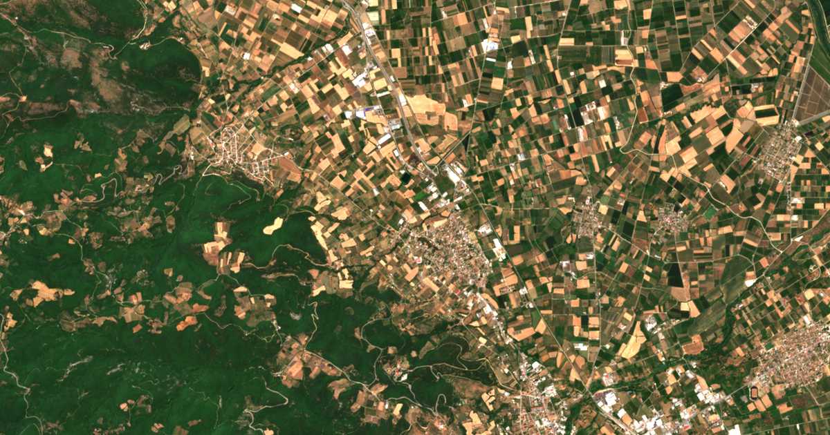 Mapa por satélite de Ágios Nikólaos