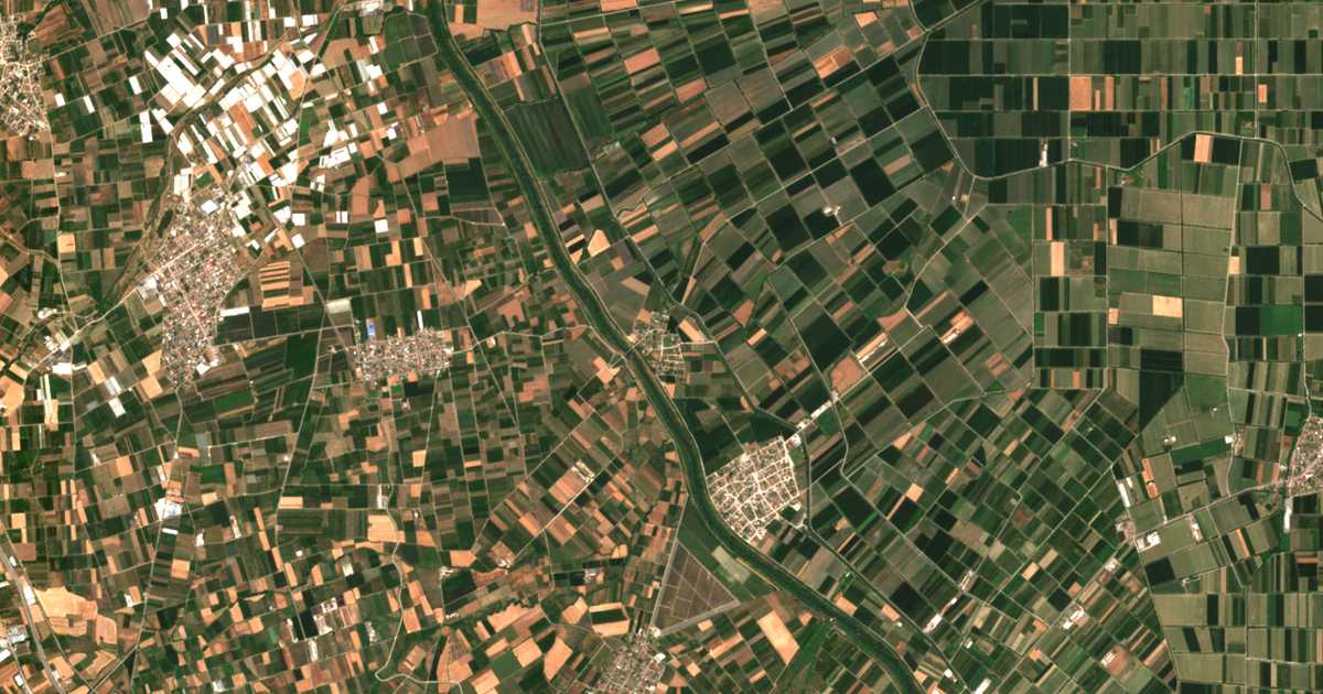 Mapa por satélite de Palaiá Lykógianni