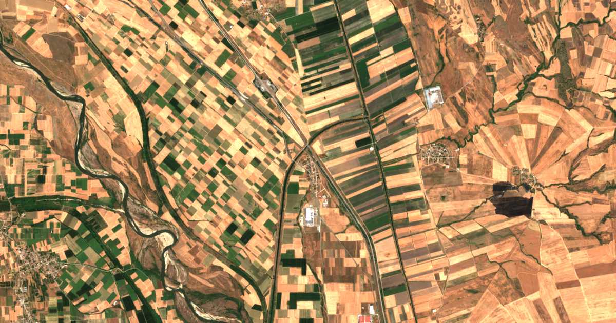 Mapa por satélite de Limnótopos