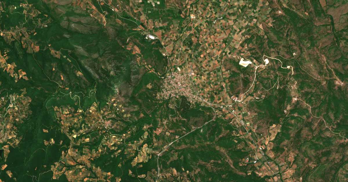 Mapa por satélite de Ápsalos