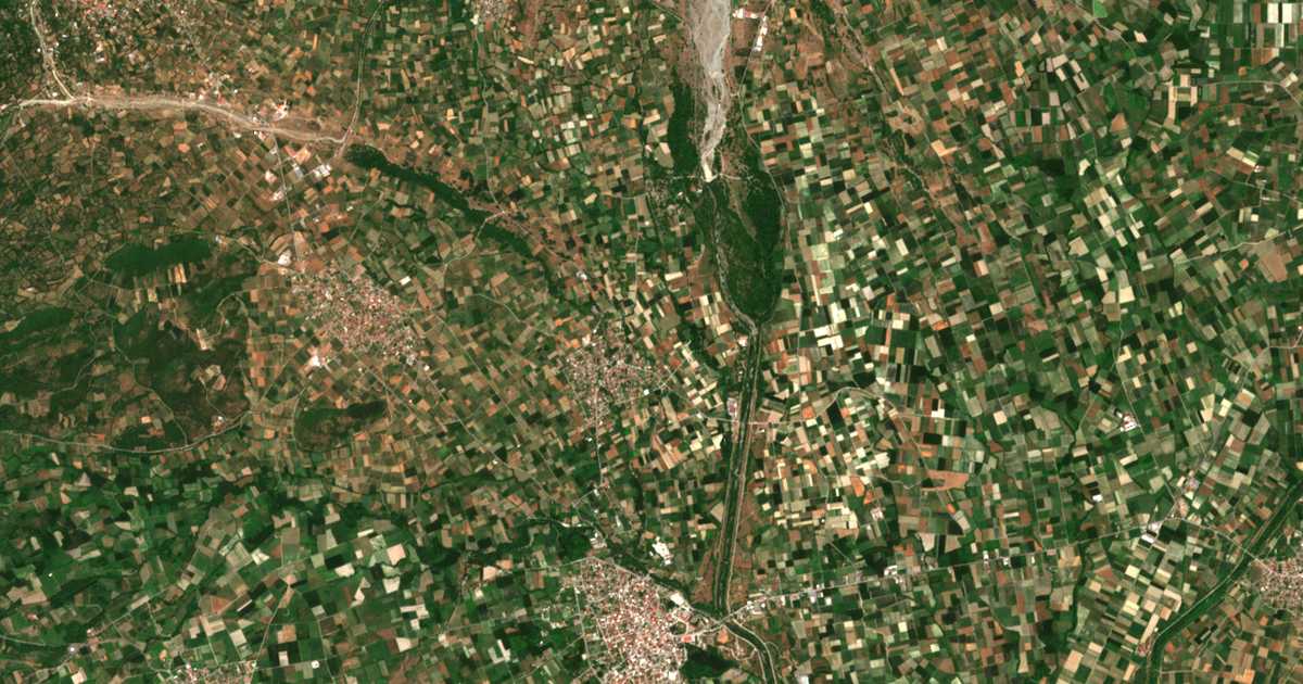 Mapa por satélite de Dorothéa
