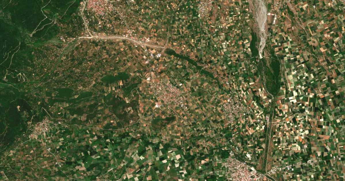 Mapa por satélite de Sosándra