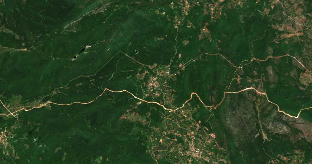 Mapa por satélite de Agía Foteiní