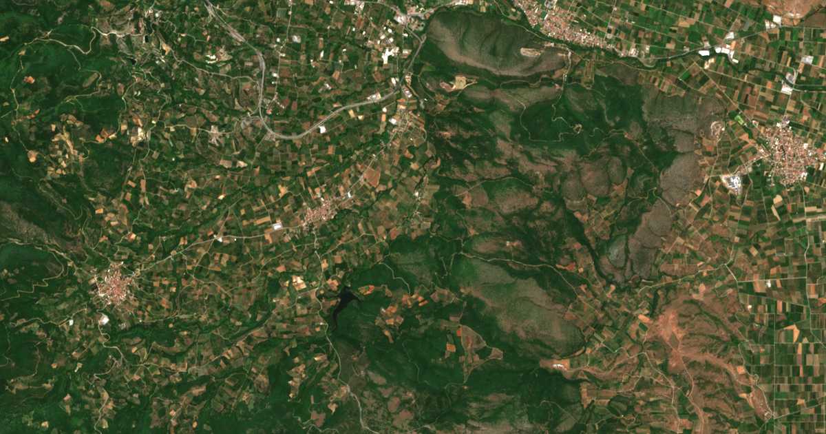 Mapa por satélite de Kaisarianá