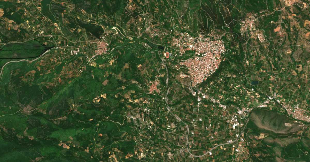 Mapa por satélite de Mesimérion