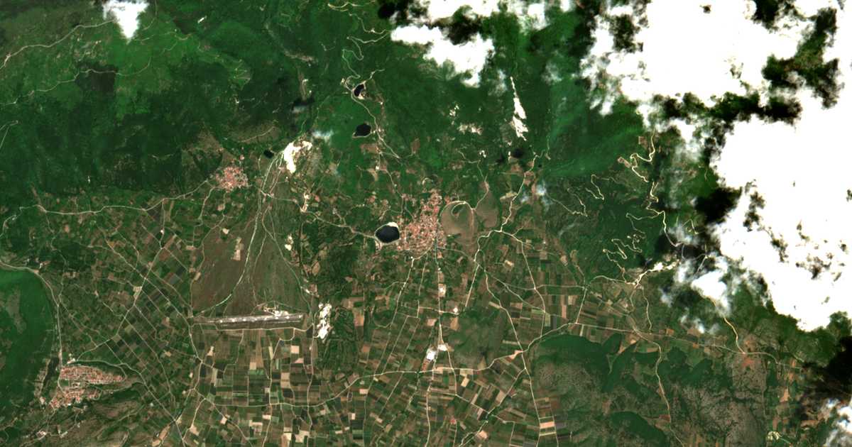 Mapa por satélite de Panagítsa