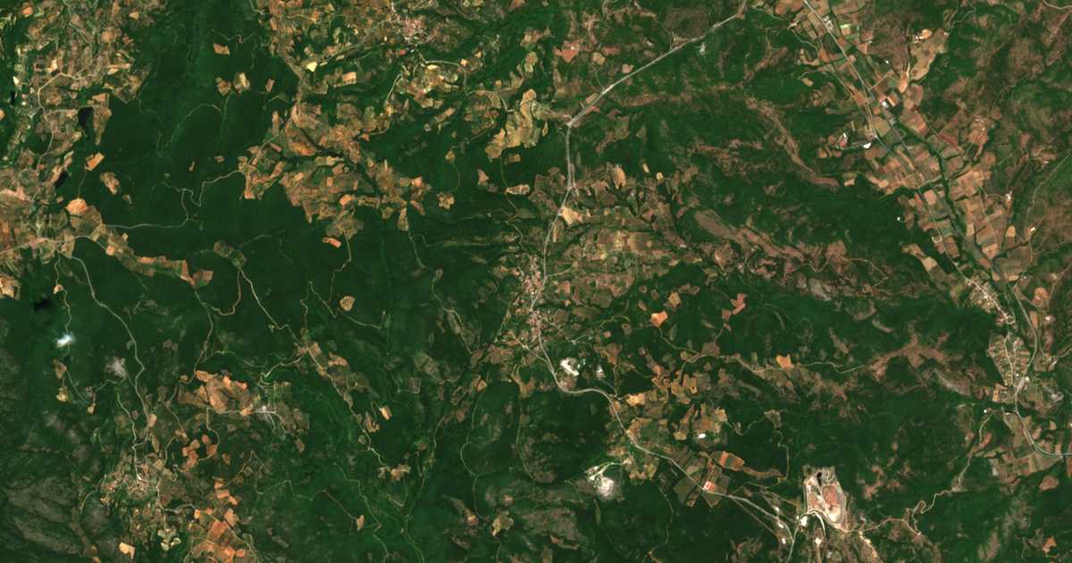 Mapa por satélite de Sotíra