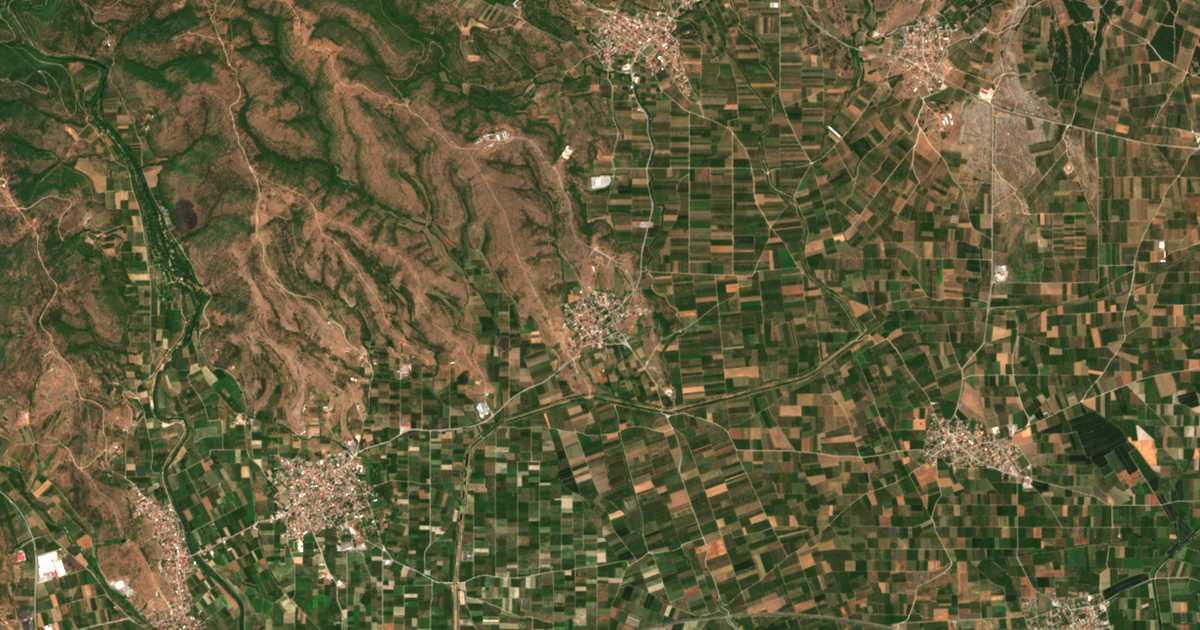 Mapa por satélite de Ánydron