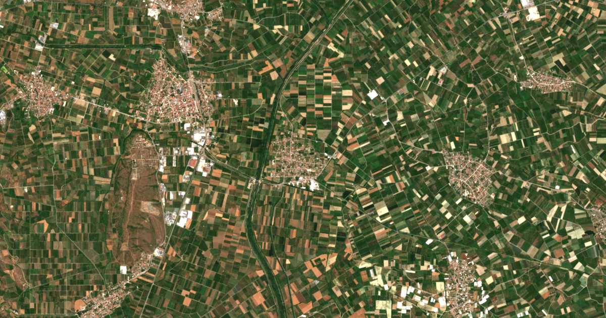 Mapa por satélite de Lipochório