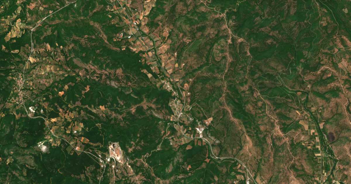 Mapa por satélite de Néa Zoí