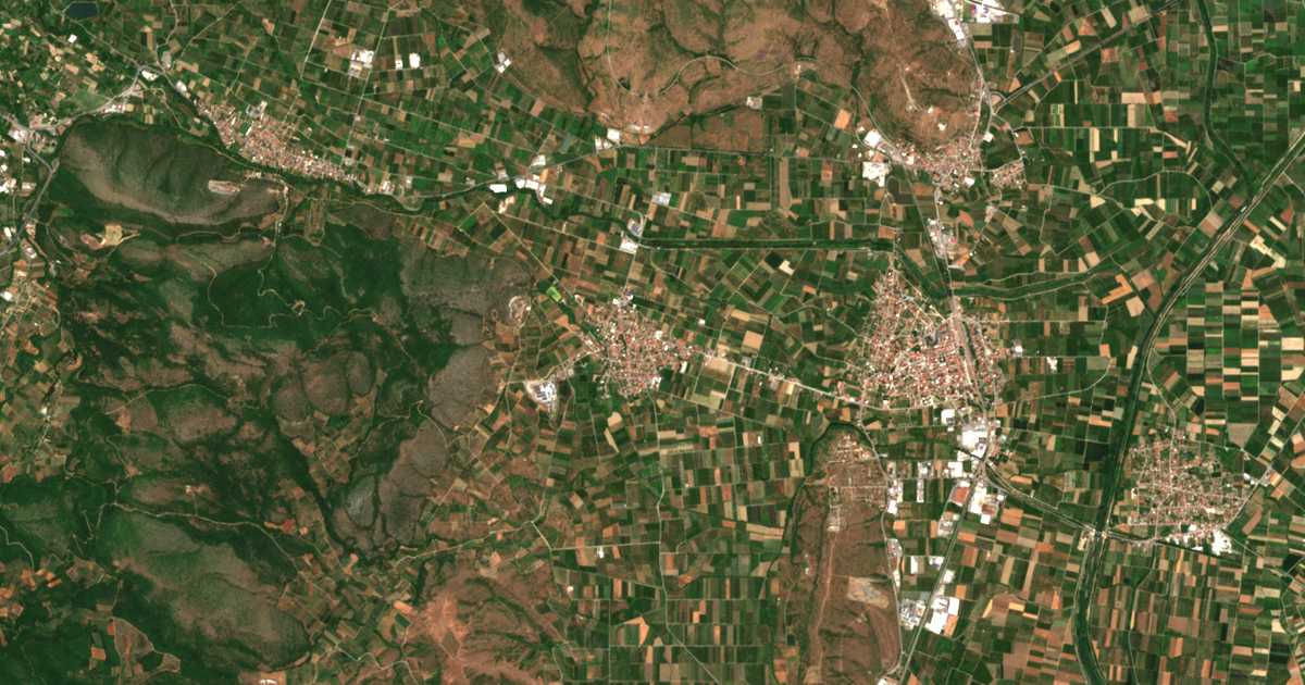 Mapa por satélite de Sevastianá