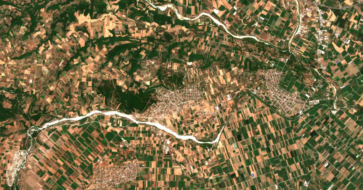 Mapa por satélite de Kondariótissa