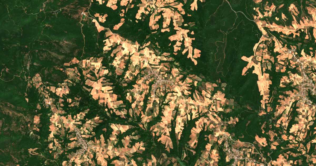Mapa por satélite de Élafos