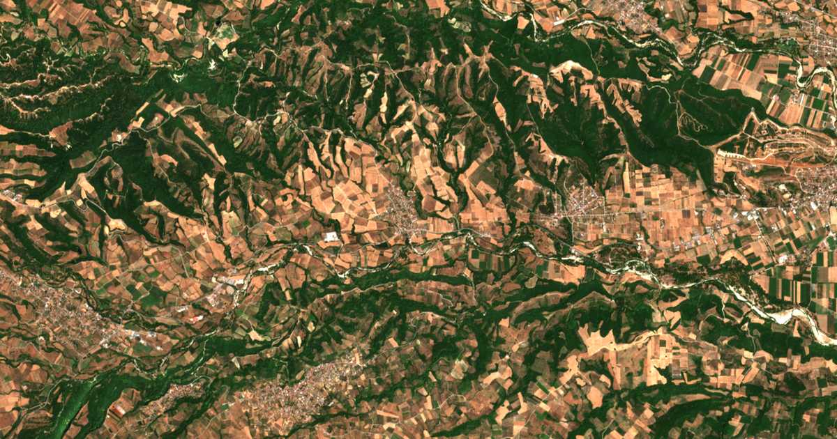 Mapa por satélite de Moschochórion