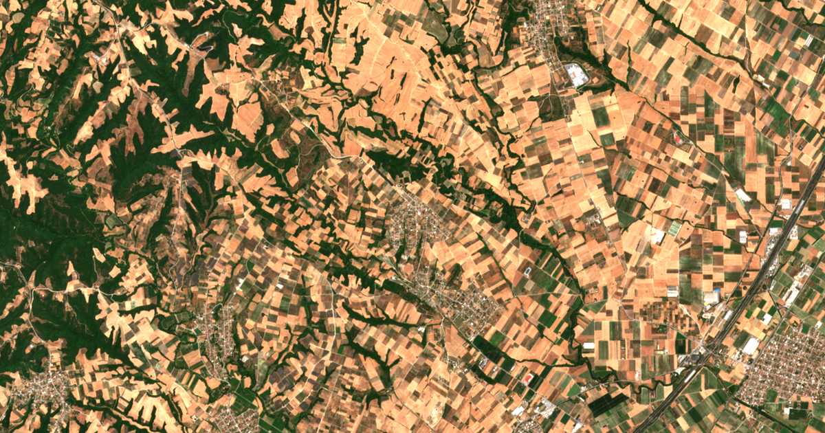 Mapa por satélite de Nea Trapesunda