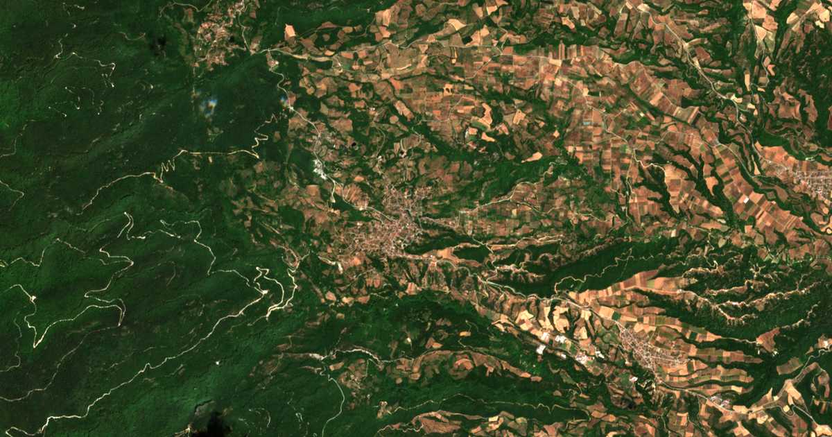 Mapa por satélite de Ritíni
