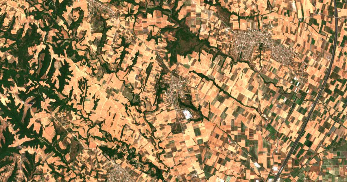 Mapa por satélite de Sevastí