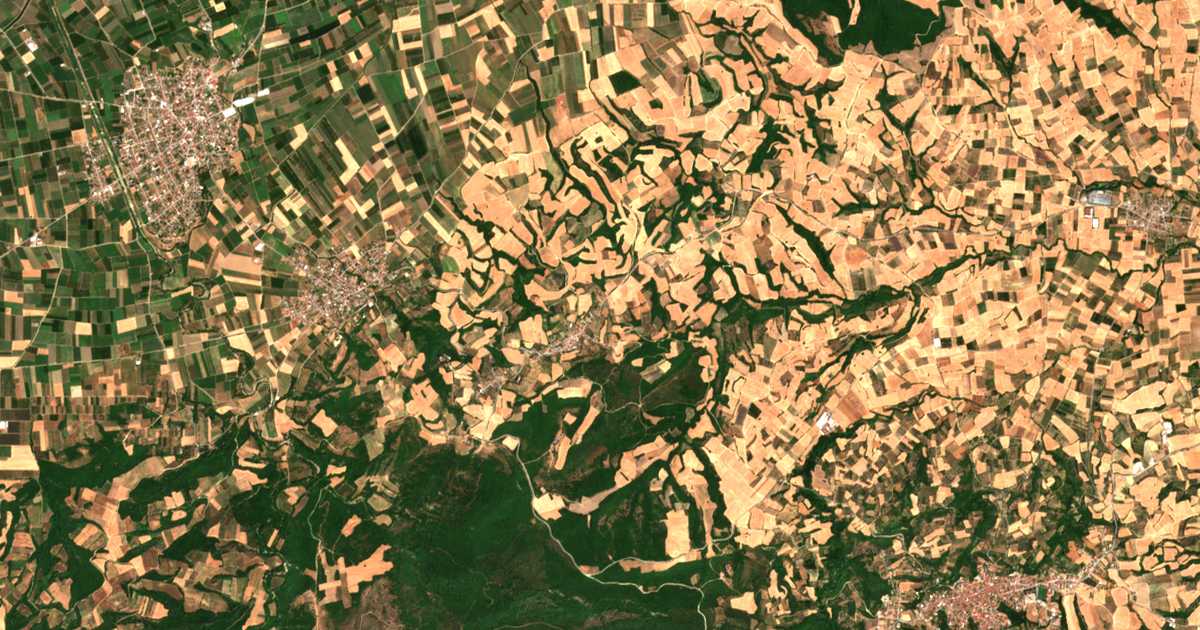 Mapa por satélite de Livádion