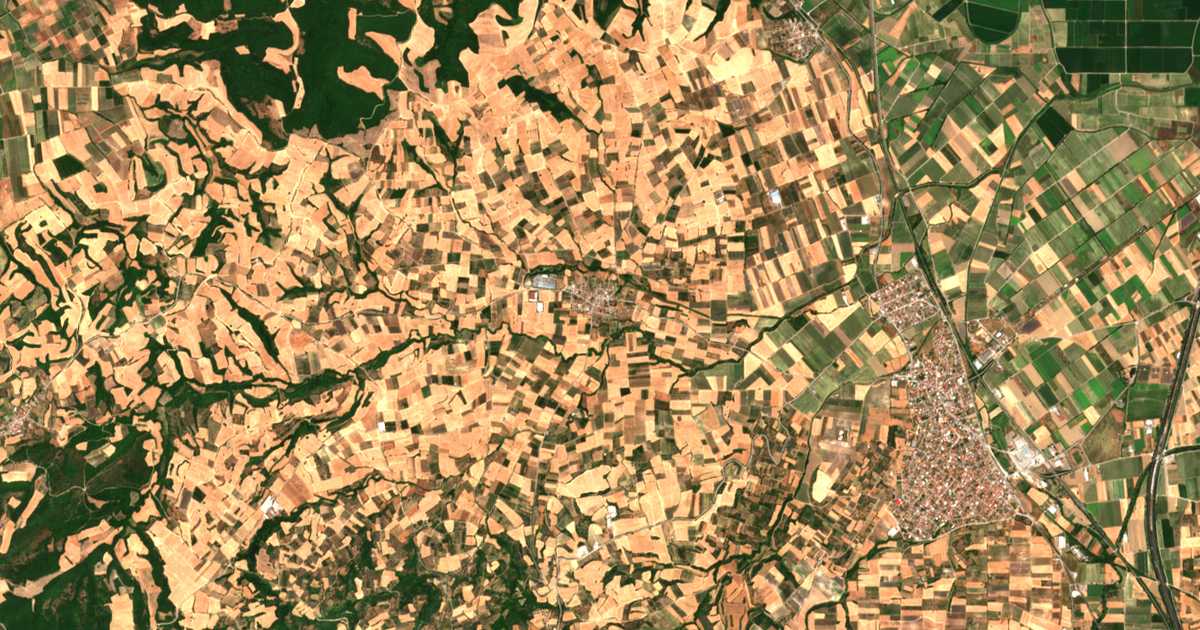 Mapa por satélite de Paliámpela