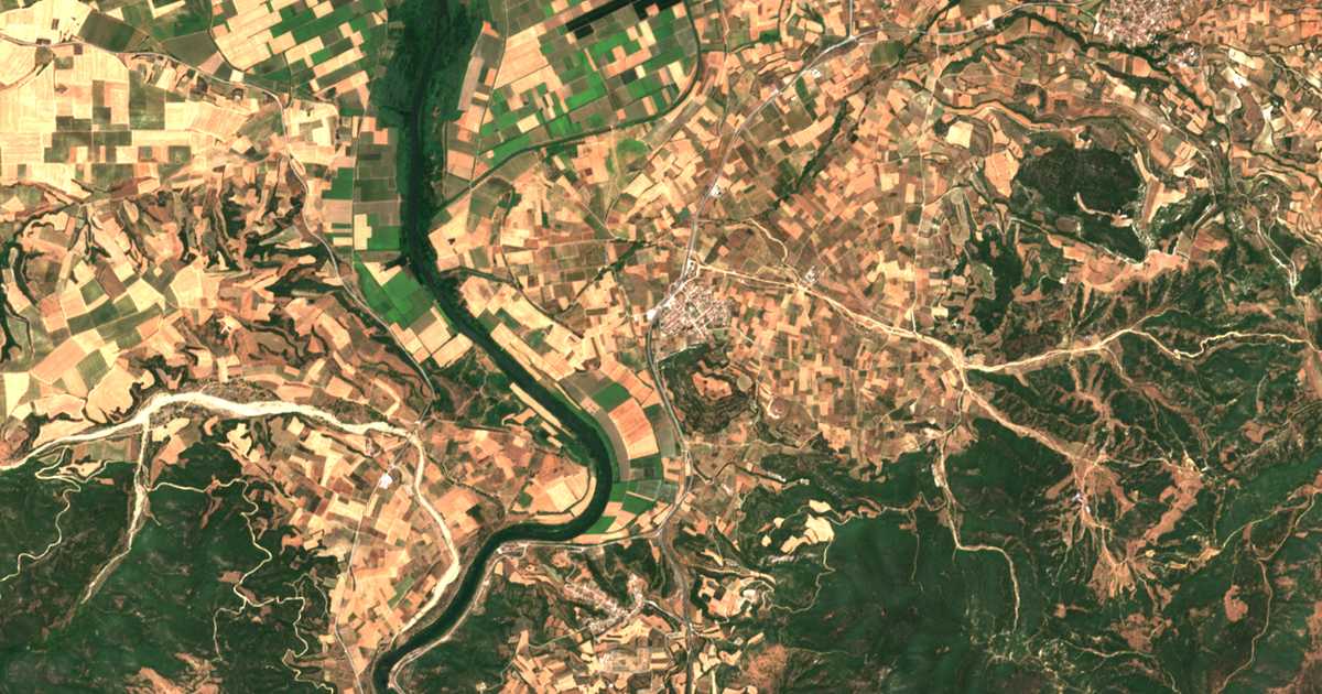 Mapa por satélite de Néa Mesolakkiá