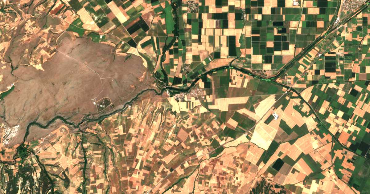 Mapa por satélite de Symvolí