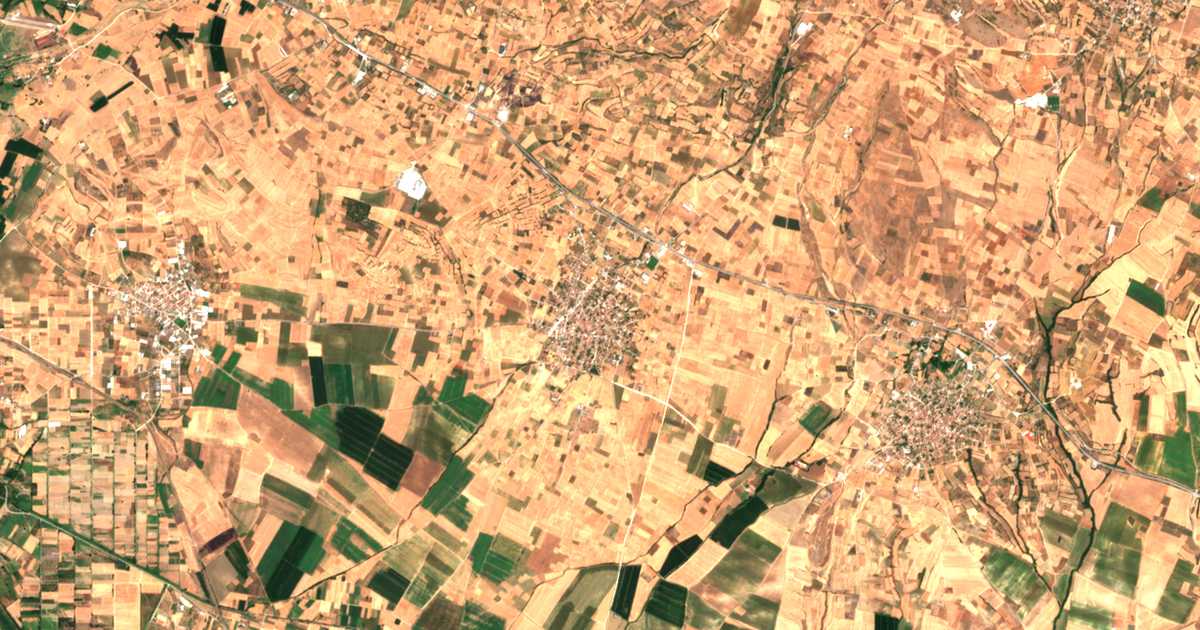 Mapa por satélite de Chrysón