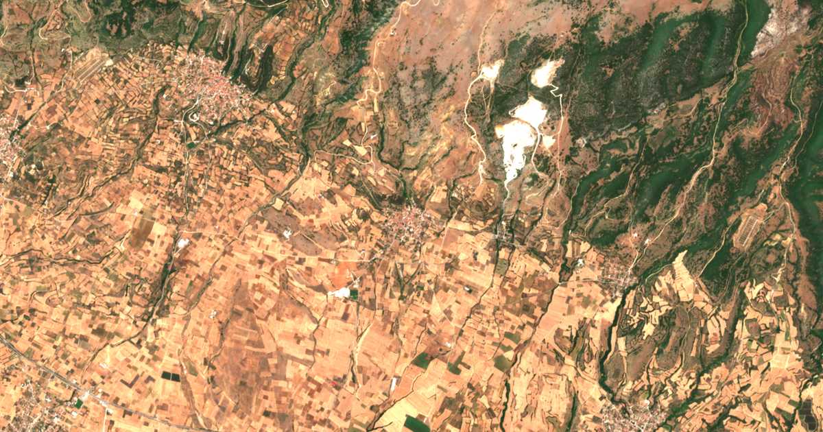 Mapa por satélite de Emmanouíl Pappás