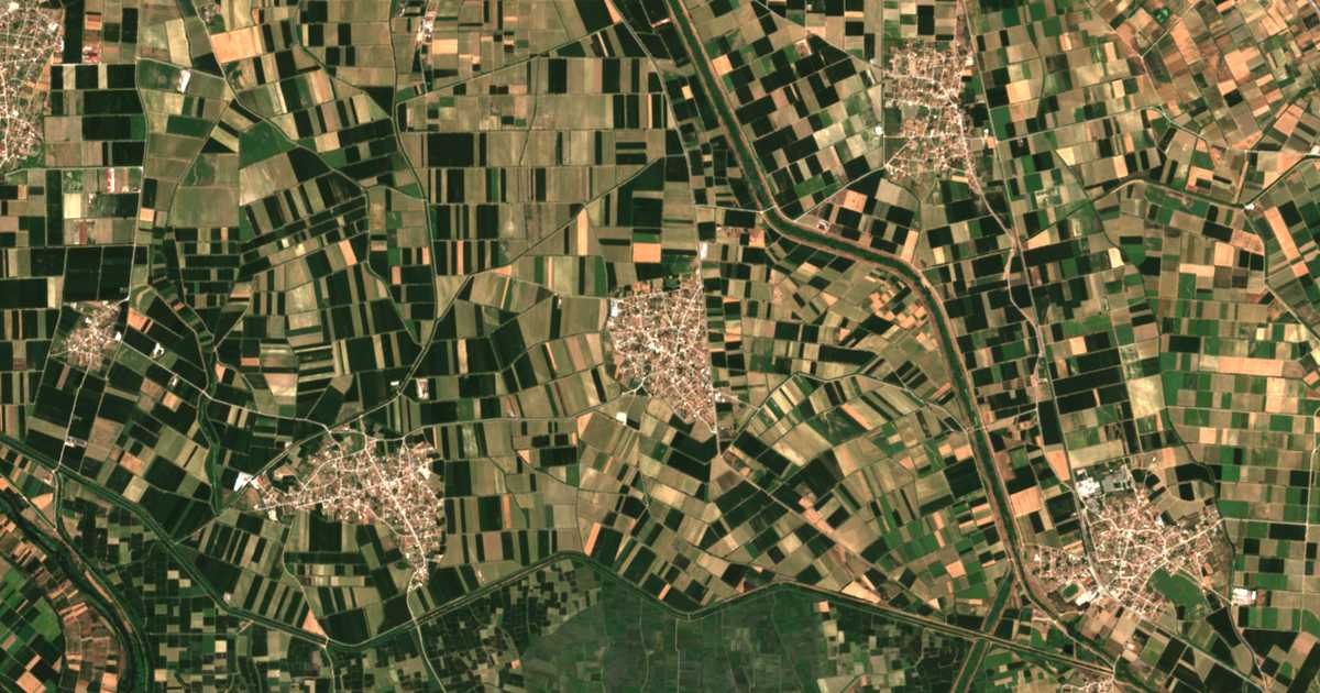 Mapa por satélite de Ammoudiá