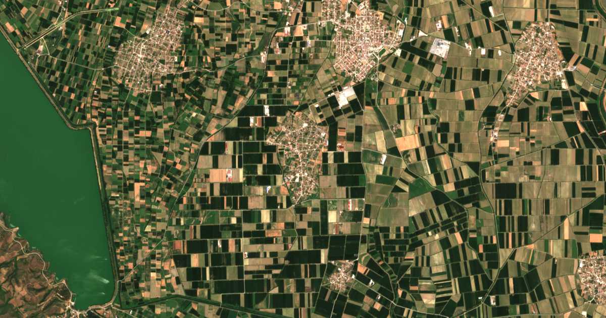 Mapa por satélite de Dasochórion