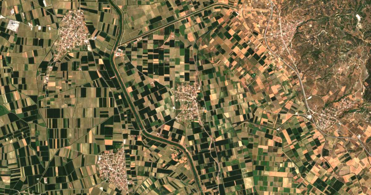 Mapa por satélite de Gefyroúdion