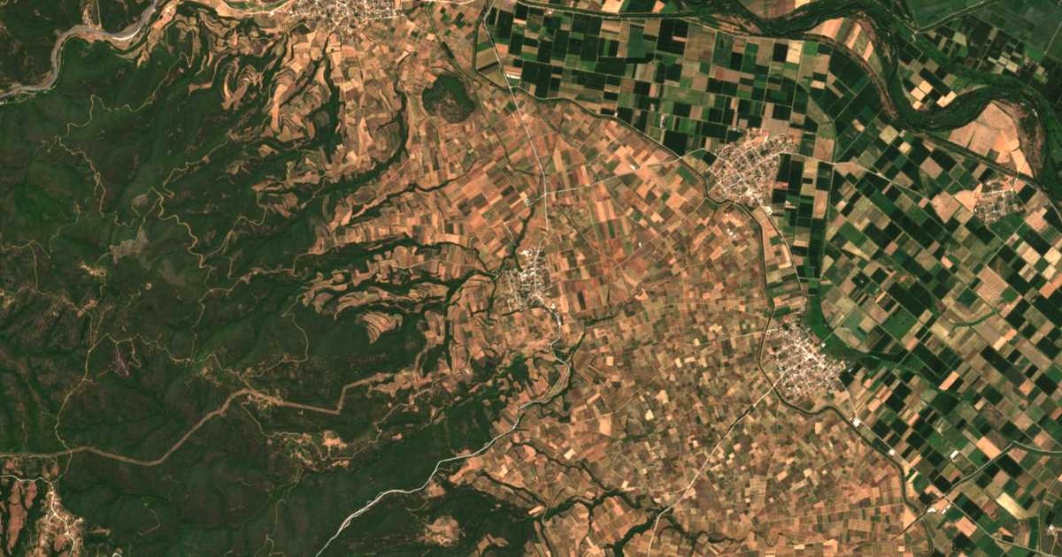 Mapa por satélite de Kalókastron