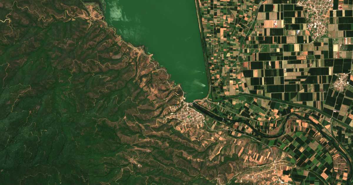 Mapa por satélite de Lithótopos