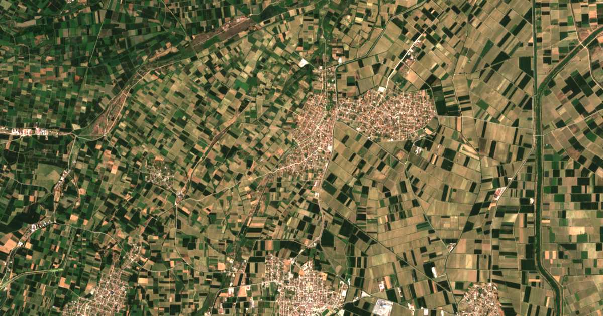Mapa por satélite de Pontisménon
