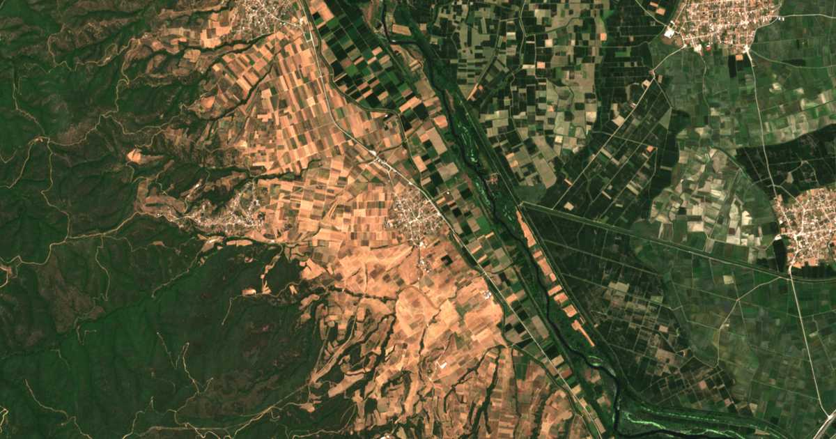 Mapa por satélite de Zevgolatión