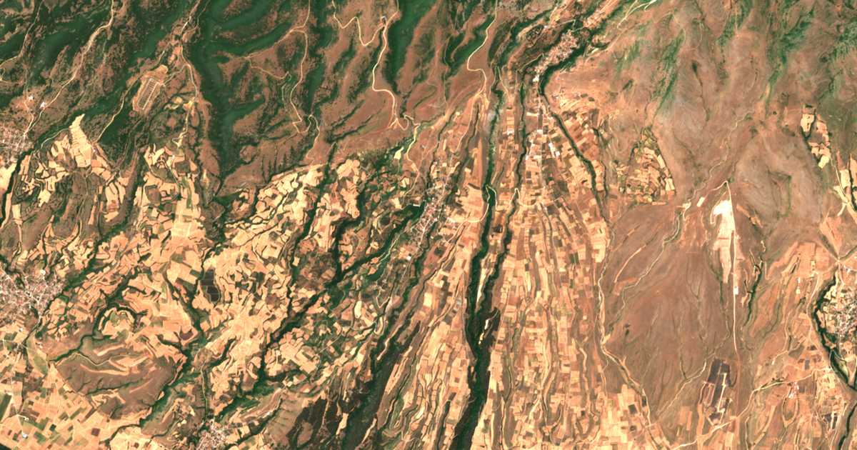 Mapa por satélite de Anastasía