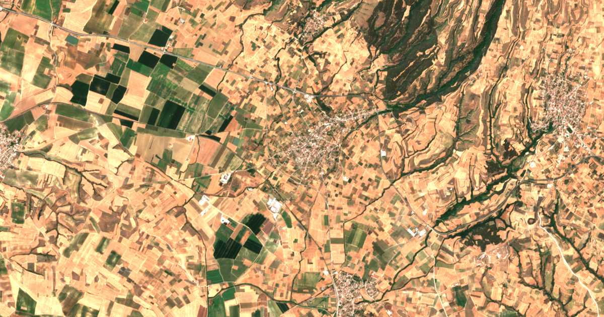 Mapa por satélite de Gázoros