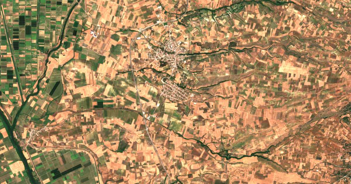 Mapa por satélite de Mavrólofos