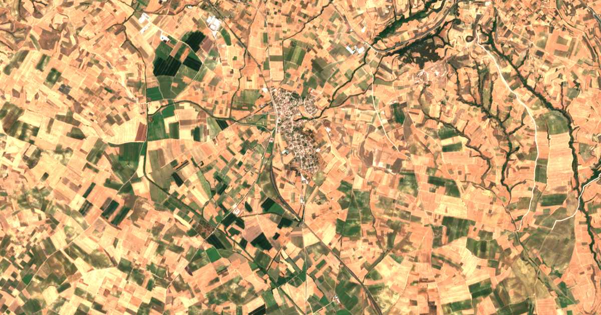Mapa por satélite de Néa Pétra