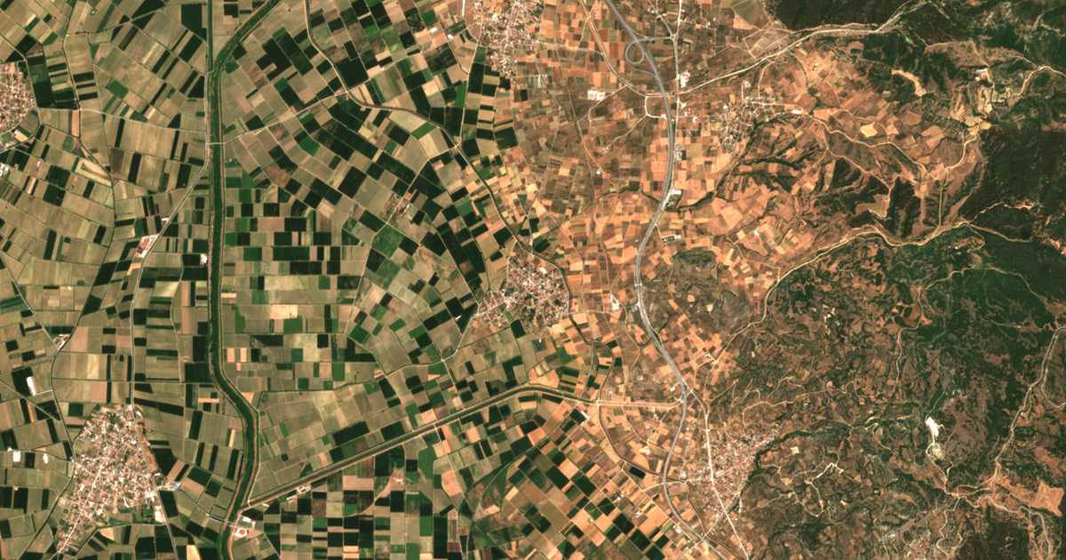 Mapa por satélite de Kamarotón