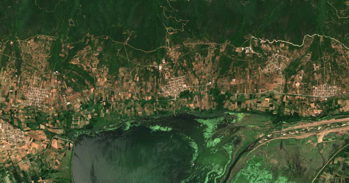 Mapa por satélite de Mandrákion
