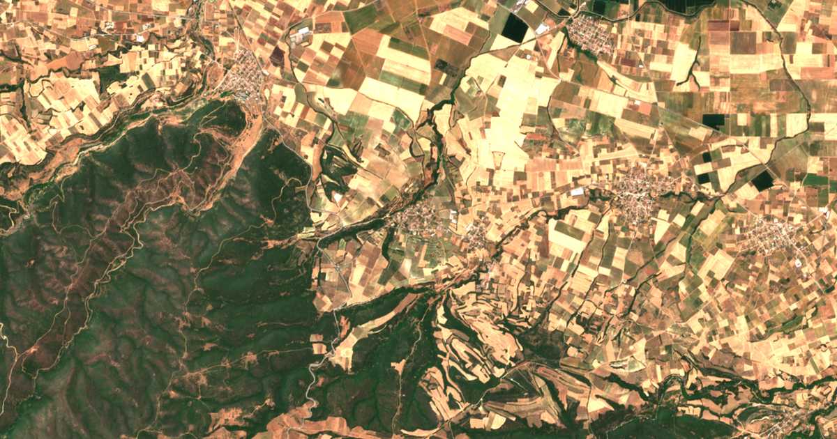Mapa por satélite de Choumnikón