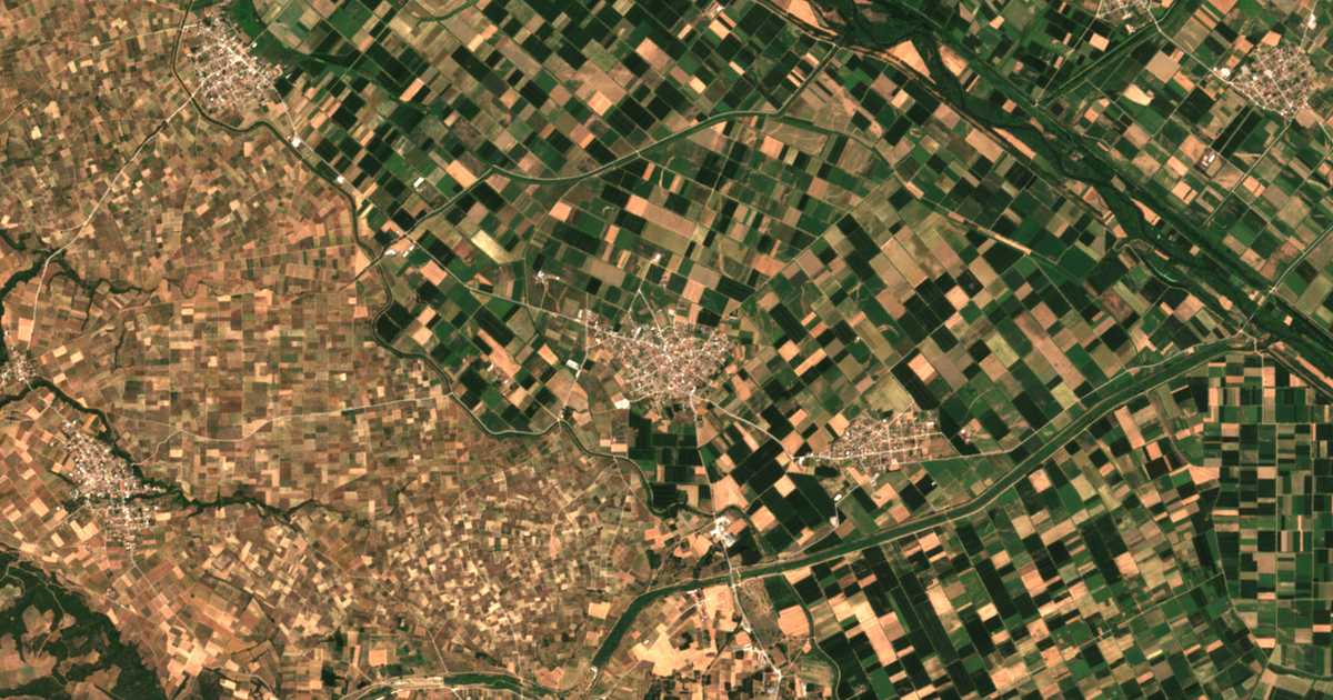 Mapa por satélite de Dimitrítsion