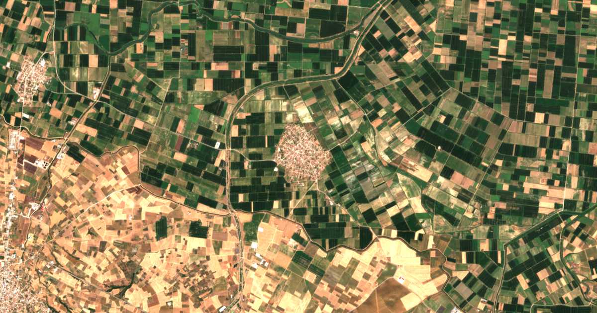 Mapa por satélite de Flámpouron