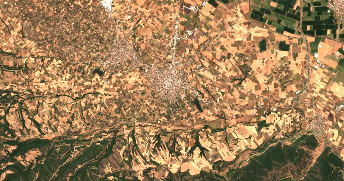 Mapa por satélite de Nigrita