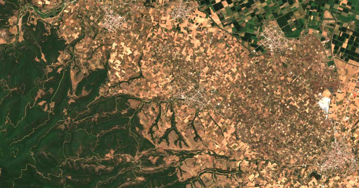 Mapa por satélite de Nikókleia