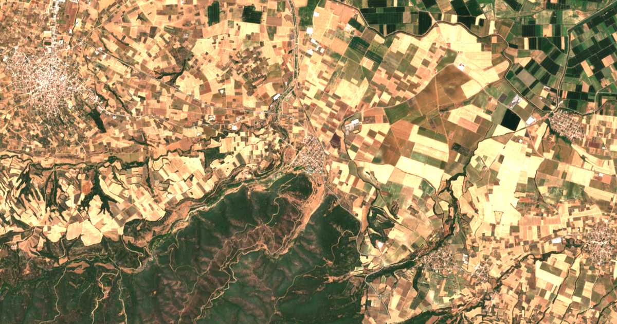 Mapa por satélite de Thermá