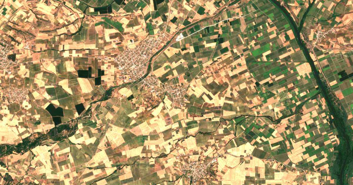 Mapa por satélite de Trágilo