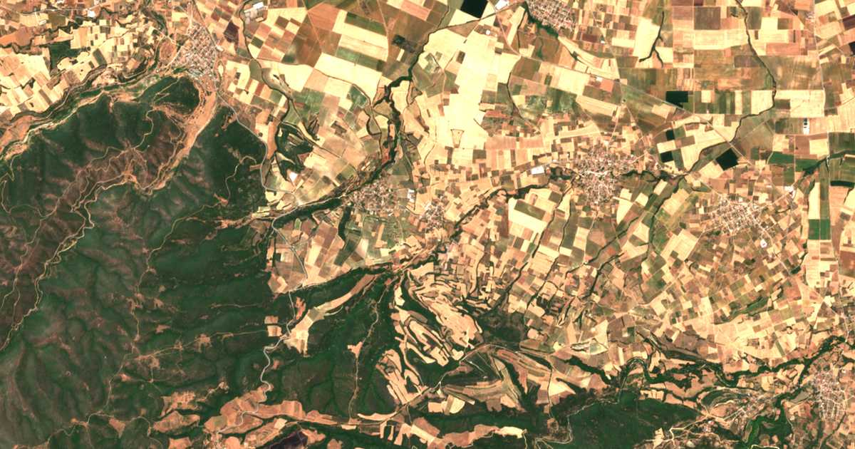 Mapa por satélite de Zervochórion