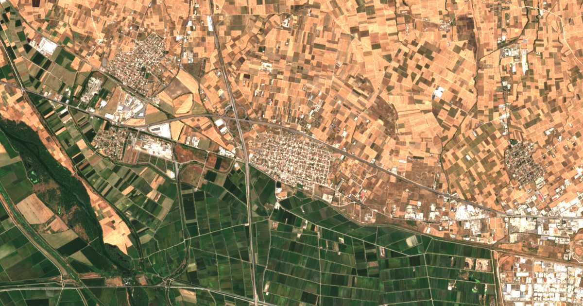 Mapa por satélite de Ágios Athanásios
